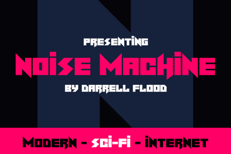 Noise Machine font